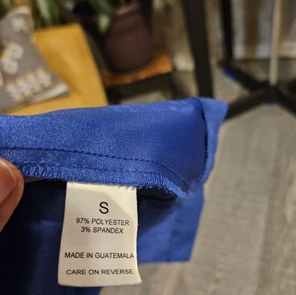 Briggs New York Woman’s Small Light Blazer Style Jacket Coat Blue - Picture 4 of 7